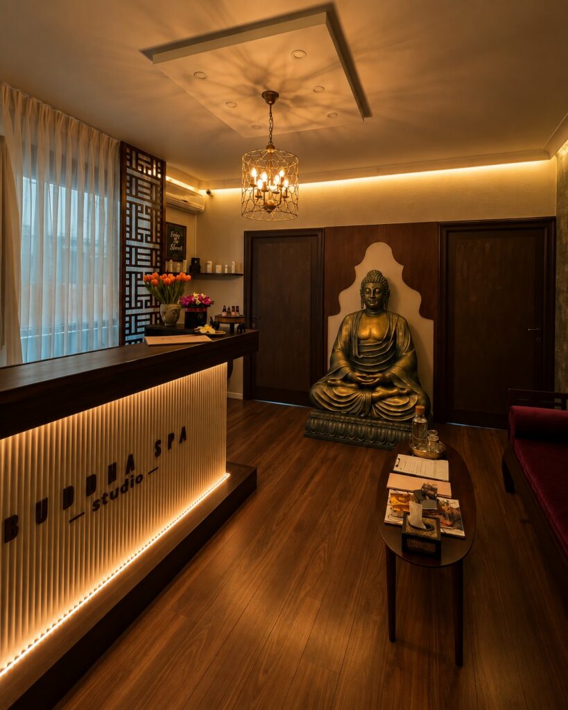 Buddha Spa reception