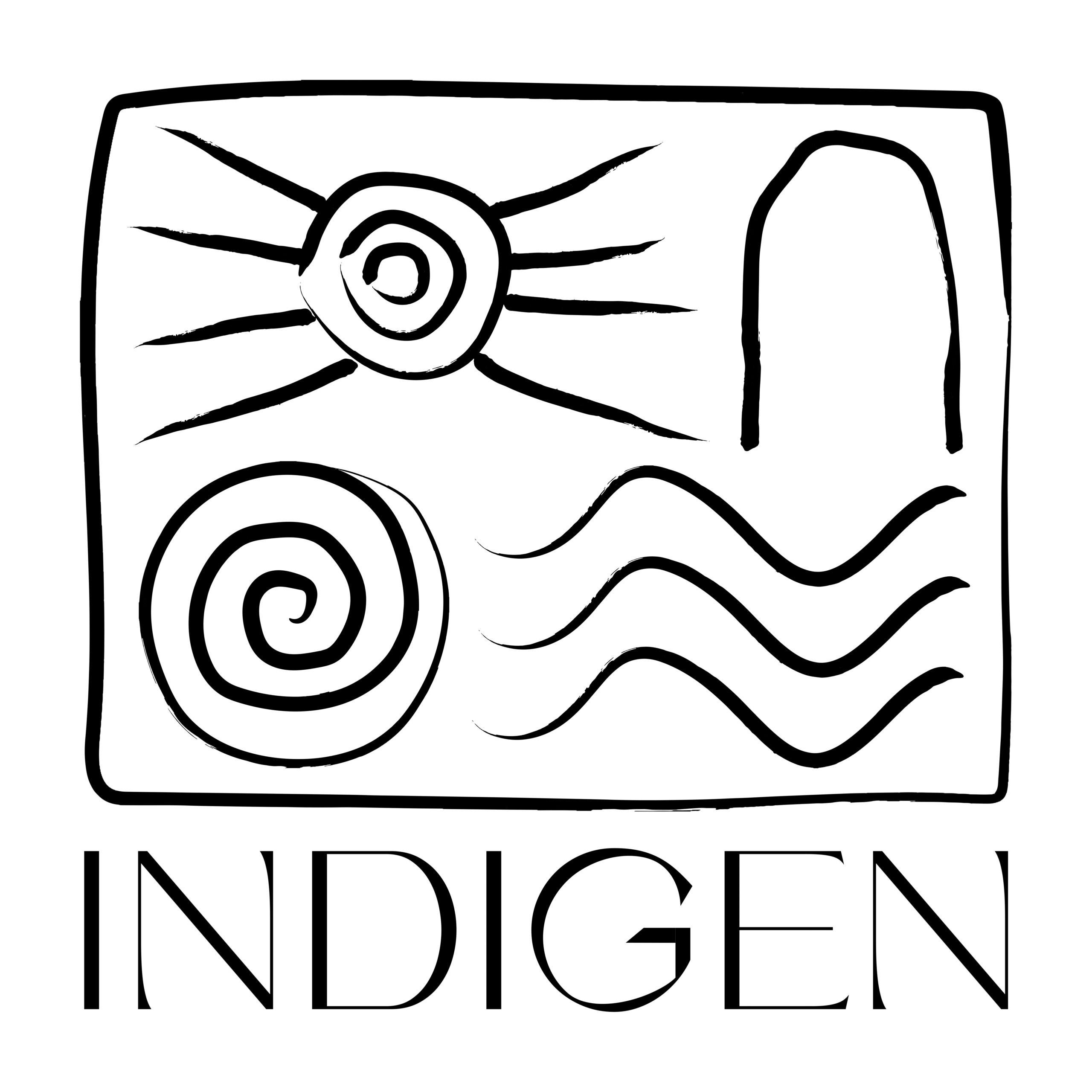 Indigen Space for the Soul logo