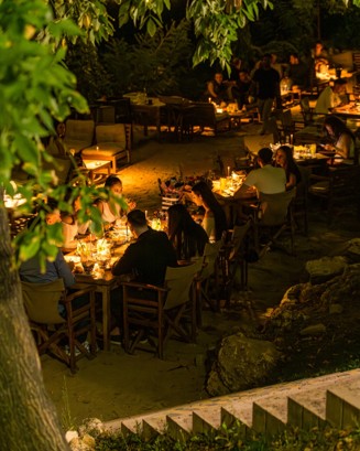 Evening atmosphere at Indigen Bucharest