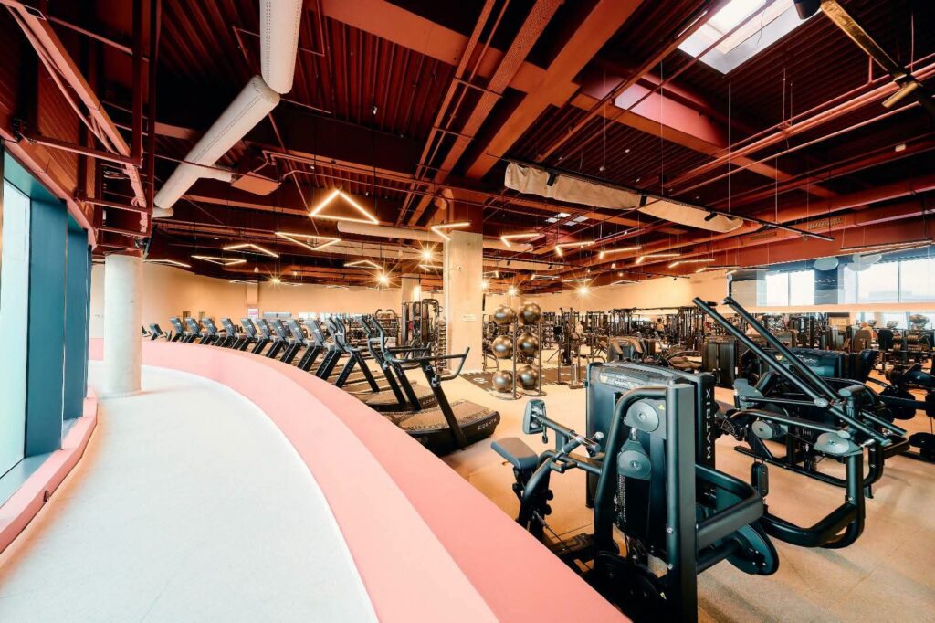 World Class gym training area
